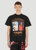 x Carrie Poster T-Shirt in Black