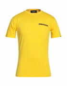 Dsquared2 Mens T-shirt in Yellow