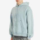 A-COLD-WALL* Men's Oblique Hoodie in Grey-Green Tourmaline