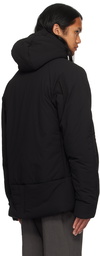 Hyein Seo Black Funnel Neck Jacket