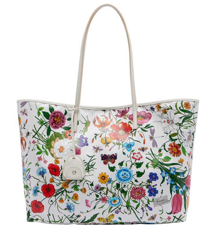 Photo: Gucci Gucci Tribeca Large floral canvas shopper