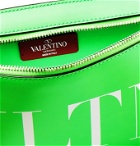 Valentino - Logo-Print Leather Belt Bag - Green