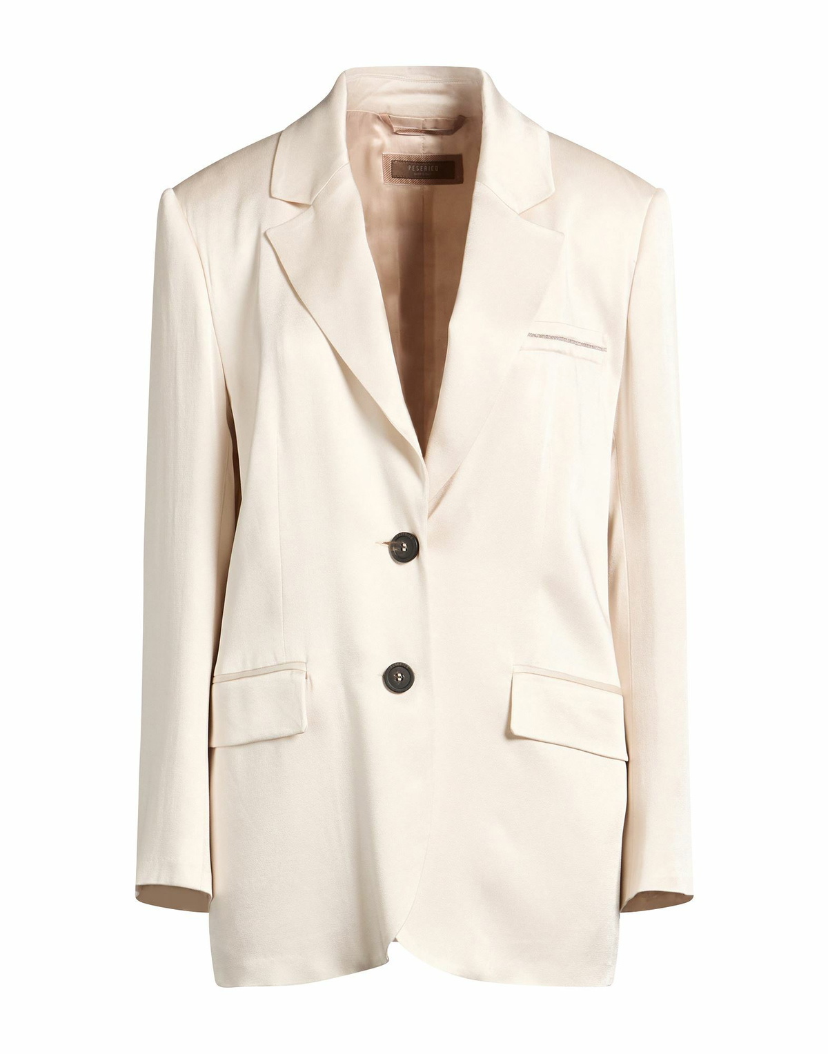 Peserico Womens Blazer in Off white