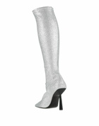 Gia Borghini Womens Boot in Silver