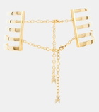 Amina Muaddi Angelica choker
