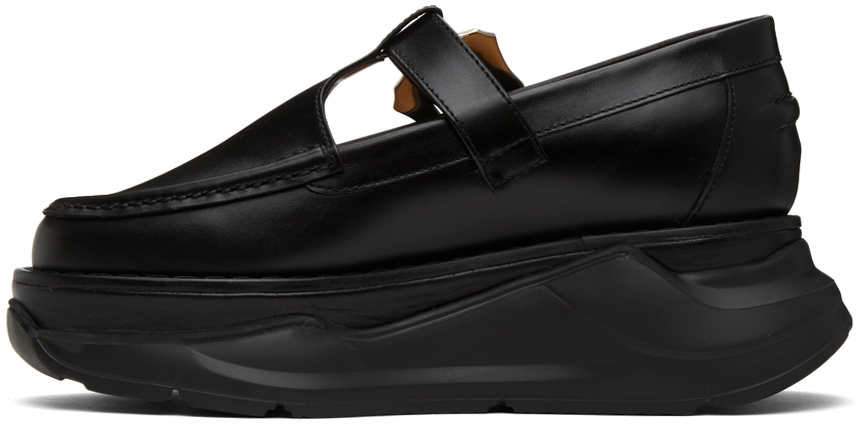 Toga Pulla Black Sneaker Sole Oxfords Toga Pulla