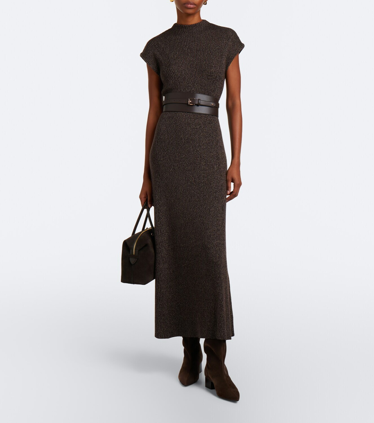 Ralph Lauren Collection Windi silk and wool-blend maxi dress