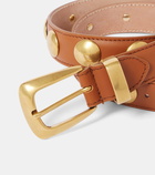 Khaite Benny studded leather belt