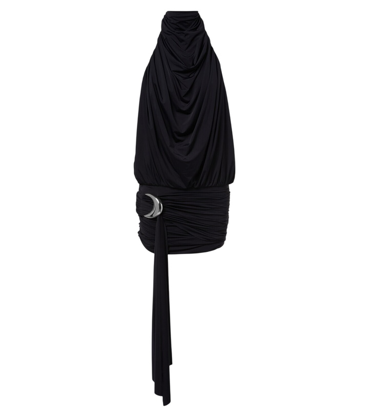 Photo: De La Vali Vida draped jersey minidress
