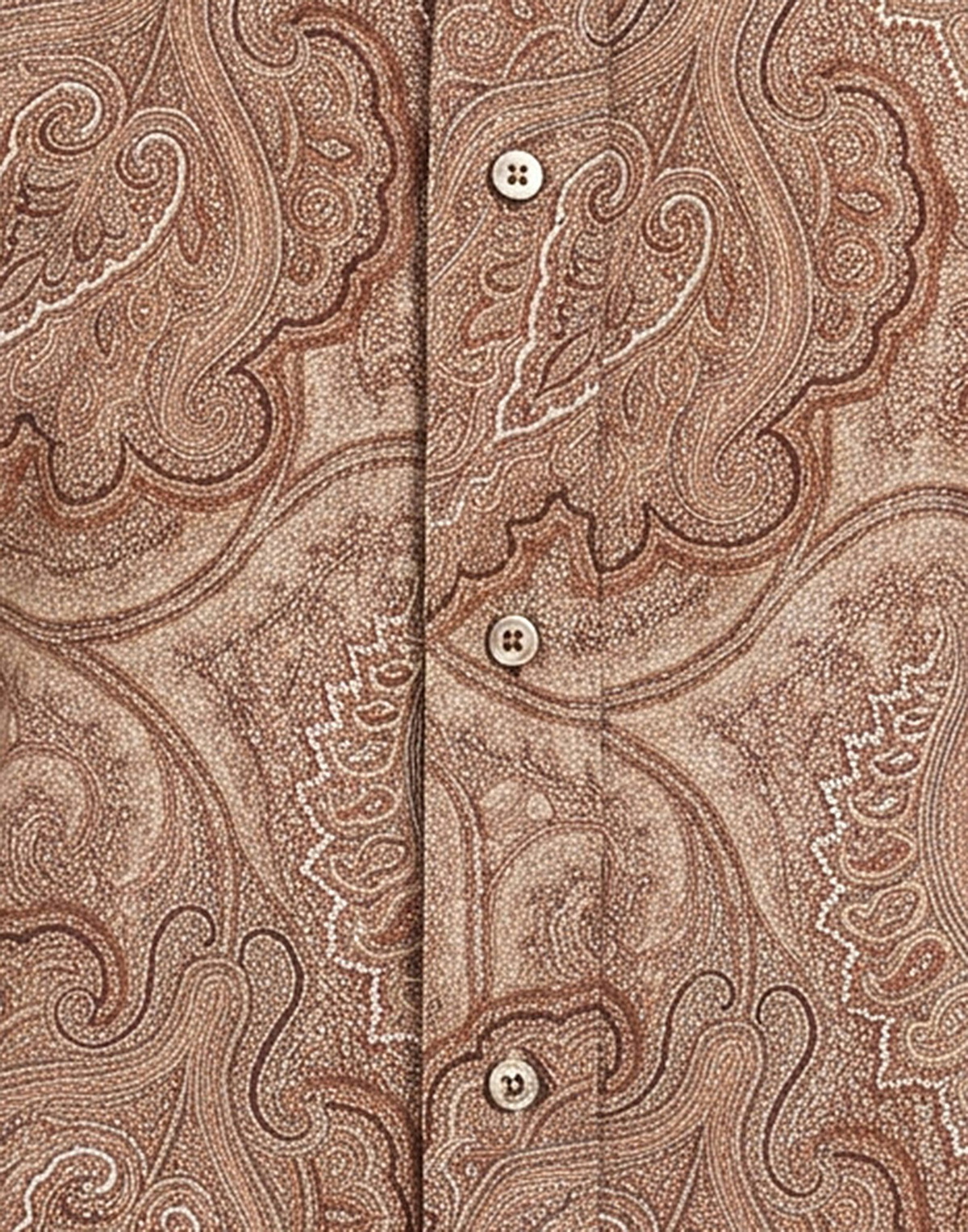 Brunello Cucinelli Mens Shirt in Brown
