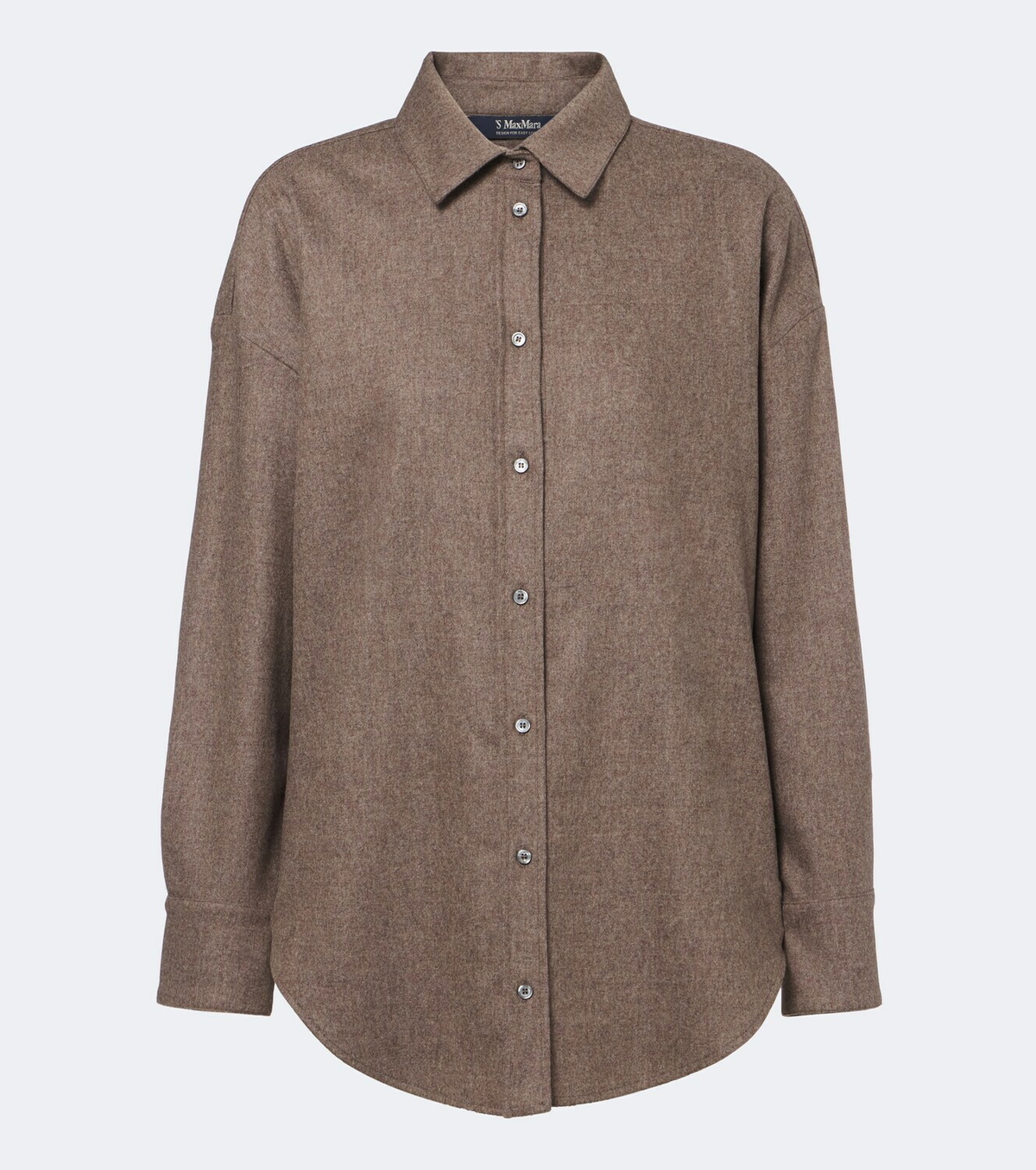 'S Max Mara Wool flannel shirt