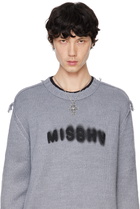 MISBHV Silver Preacher Vintage Chain Necklace