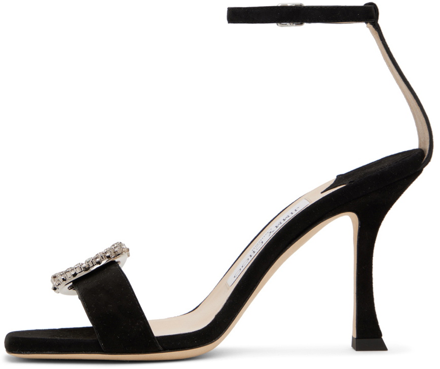 Jimmy Choo Black Marsai 90 Heeled Sandals Jimmy Choo