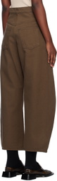 Henrik Vibskov Brown Shade Jeans