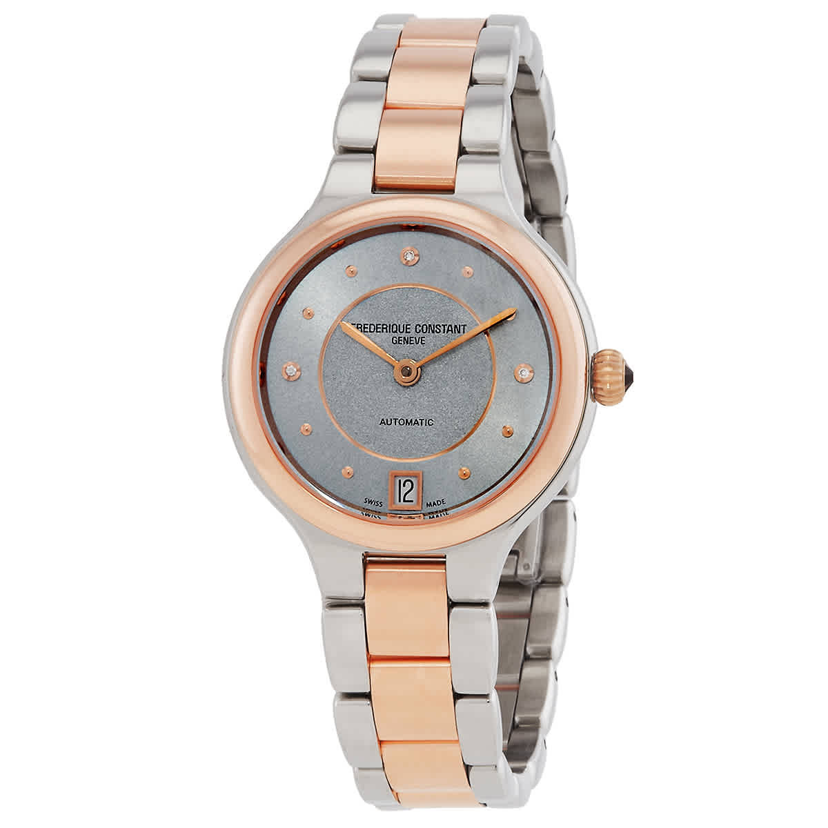 Frederique Constant Delight Automatic Diamond Blue Dial Ladies Watch FC-306LBD3ER2B