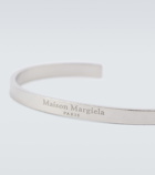 Maison Margiela - Logo sterling silver cuff bracelet