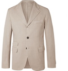 Massimo Alba - Slim-Fit Cotton and Linen-Blend Blazer - Neutrals