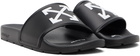 Off-White Black Arrow Slide Sandals
