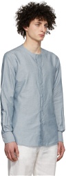 Ermenegildo Zegna Blue Milano Shirt