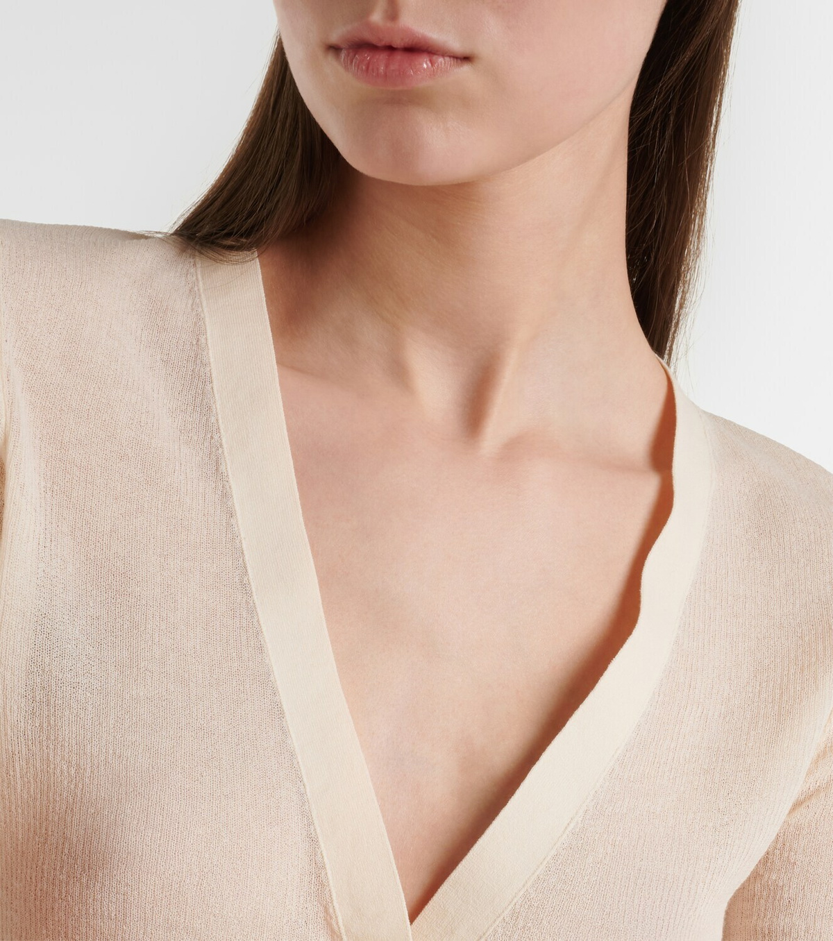 Victoria Beckham Cotton-blend cardigan