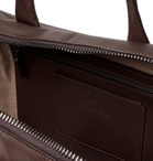 Álvaro - Arturo Leather Briefcase - Brown