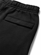 Nike - Sportswear Club Logo-Print Cotton-Blend Jersey Shorts - Black
