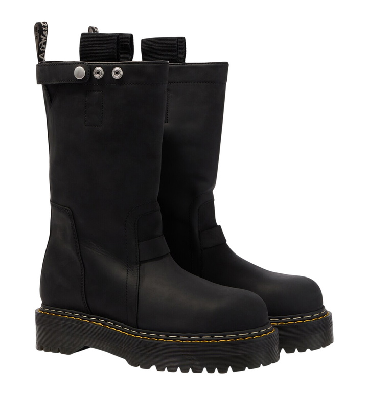 Photo: Rick Owens DRKSHDW x Dr. Martens Quad platform boots