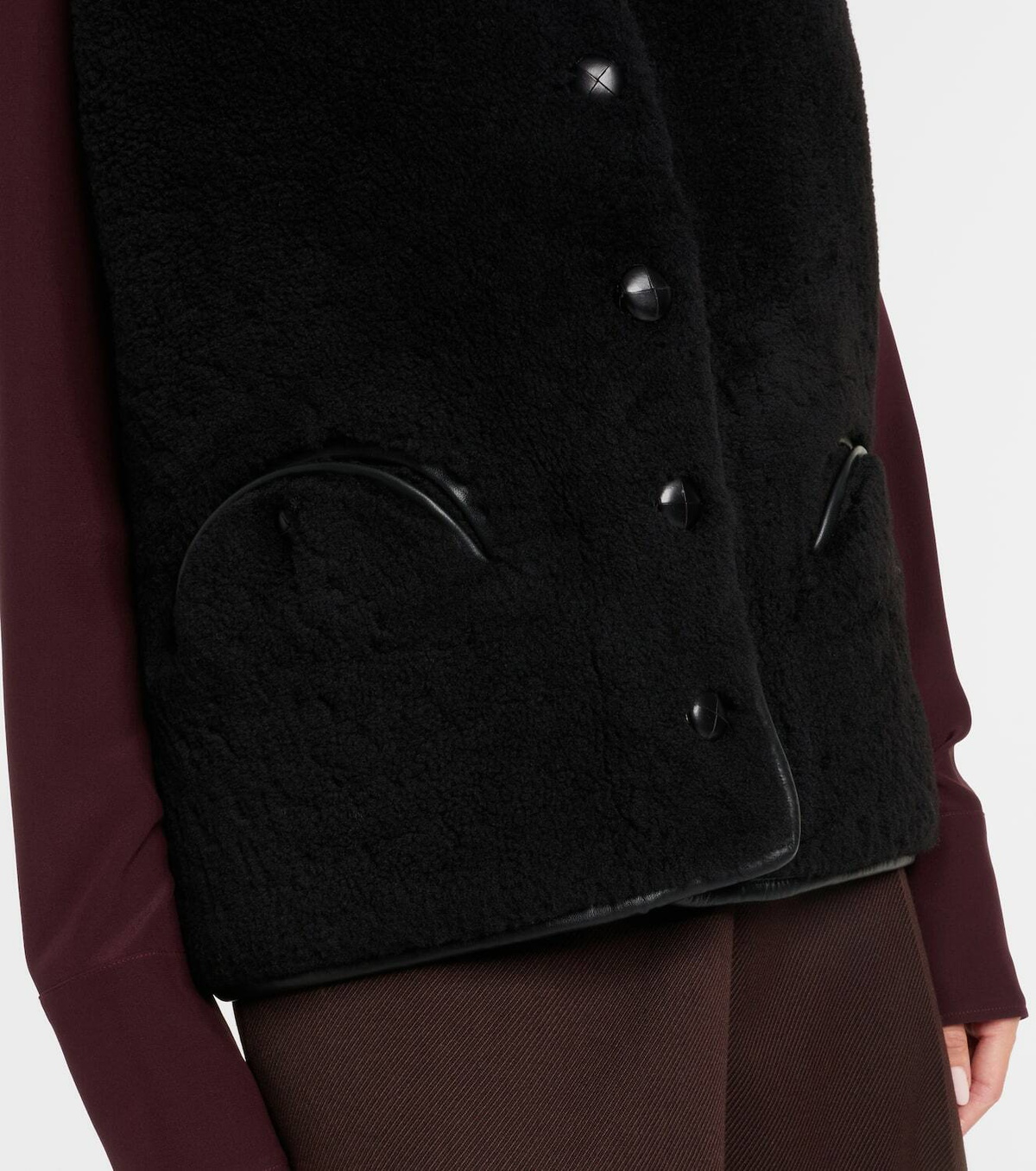 Blazé Milano Gliss shearling vest