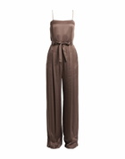 Peserico Womens Jumpsuit Taupe