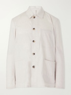 Paul Smith - Linen and Wool-Blend Overshirt - Neutrals