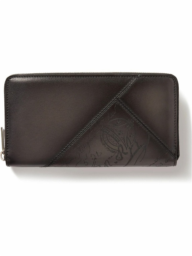 Photo: Berluti - Scritto Leather Zip-Around Wallet