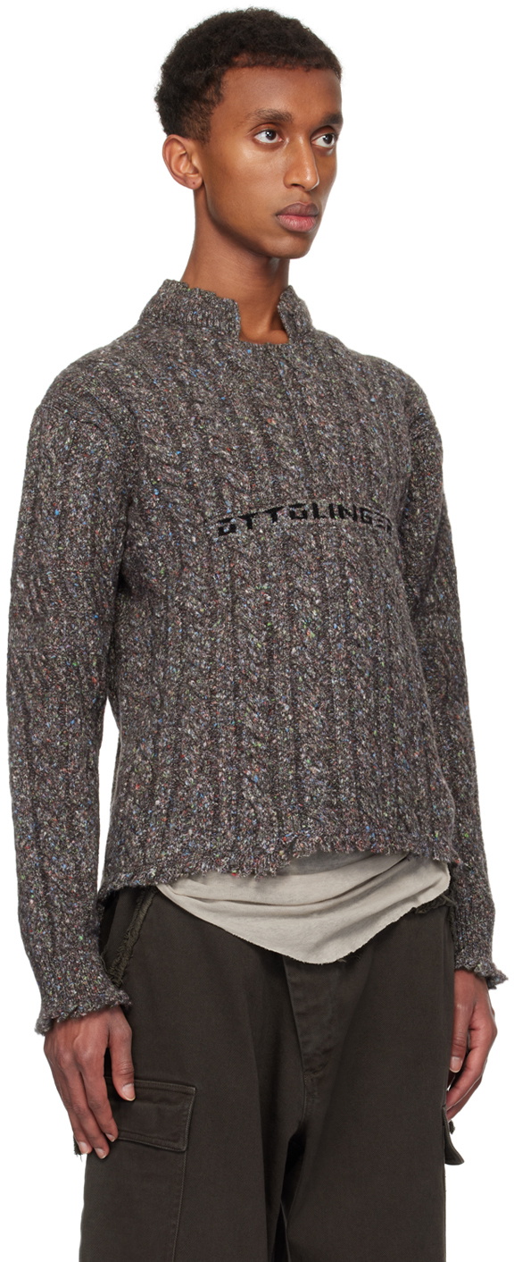Ottolinger Brown Knit Chunky Sweater