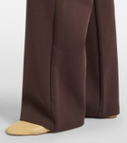 'S Max Mara Bali cotton-blend wide-leg sweatpants