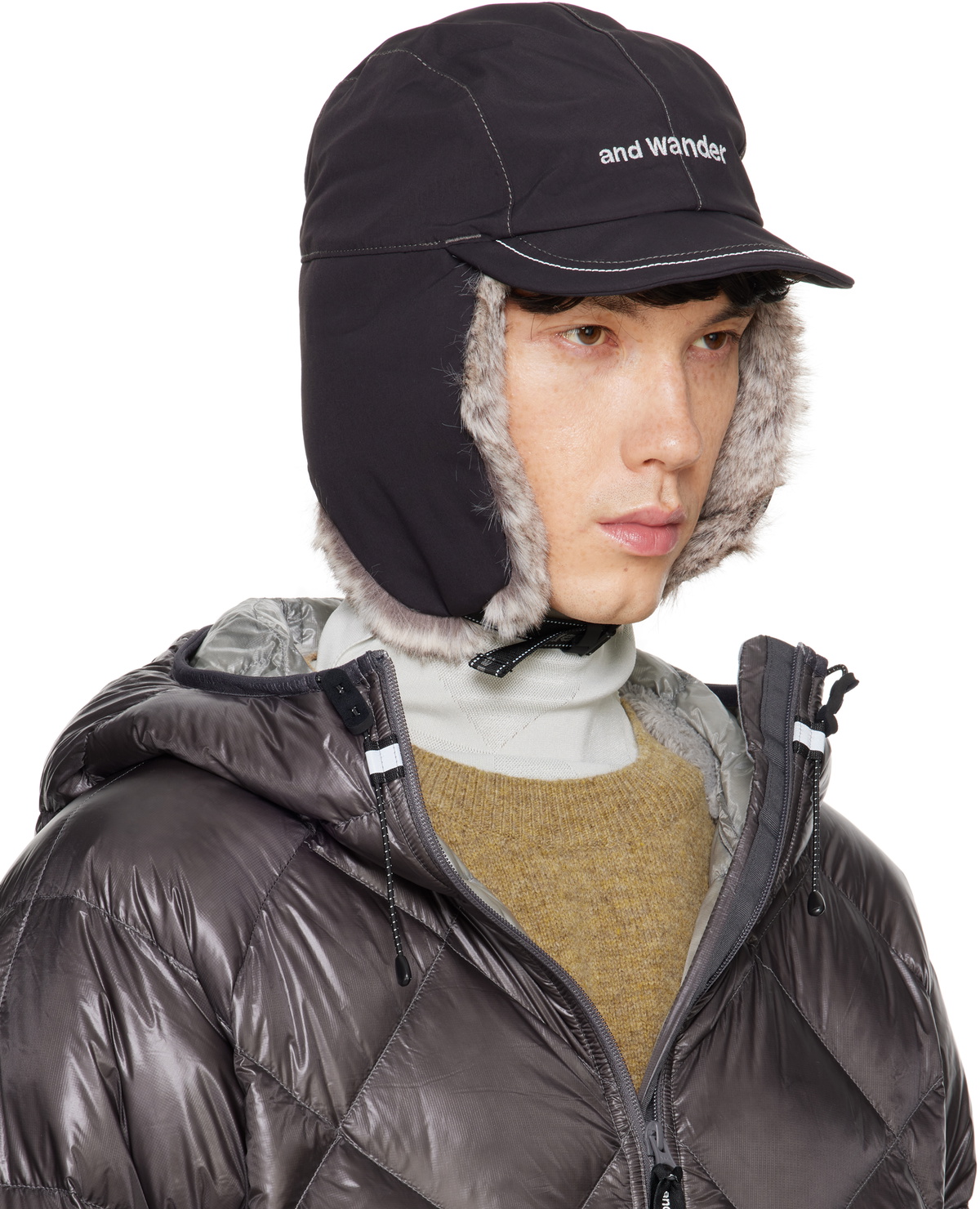 and wander Black CORDURA 3L Boa Cap and Wander