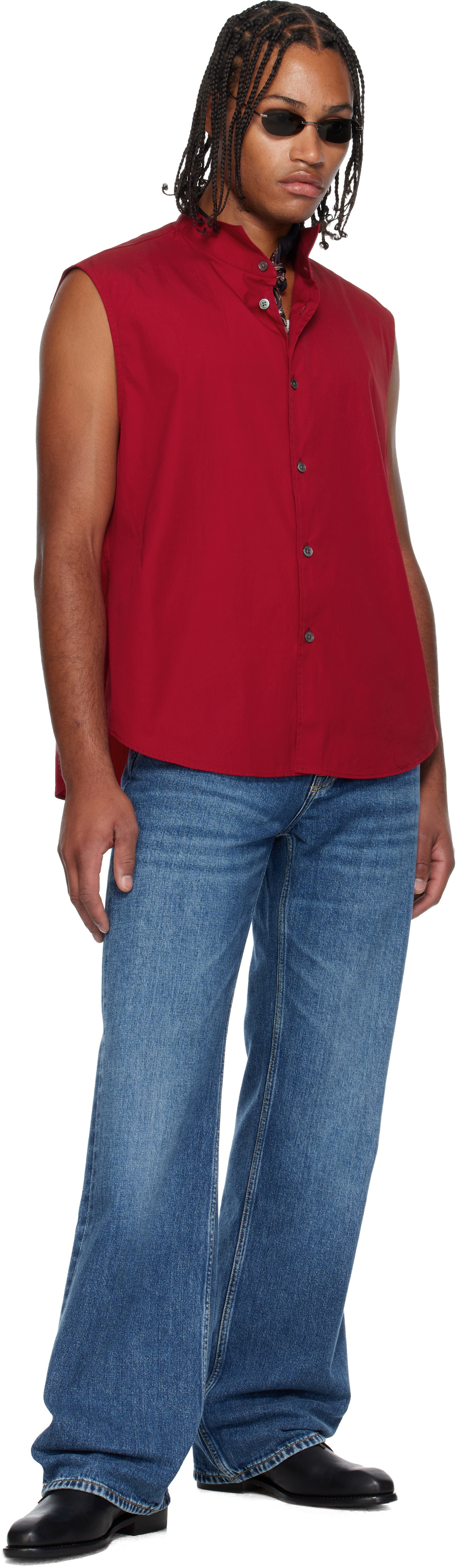 OUR LEGACY Blue Carlson Cut Jeans Our Legacy