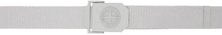 Photo: Stone Island Gray 94071 Tape Belt