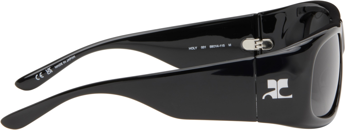 Courrèges Black Holy Sunglasses