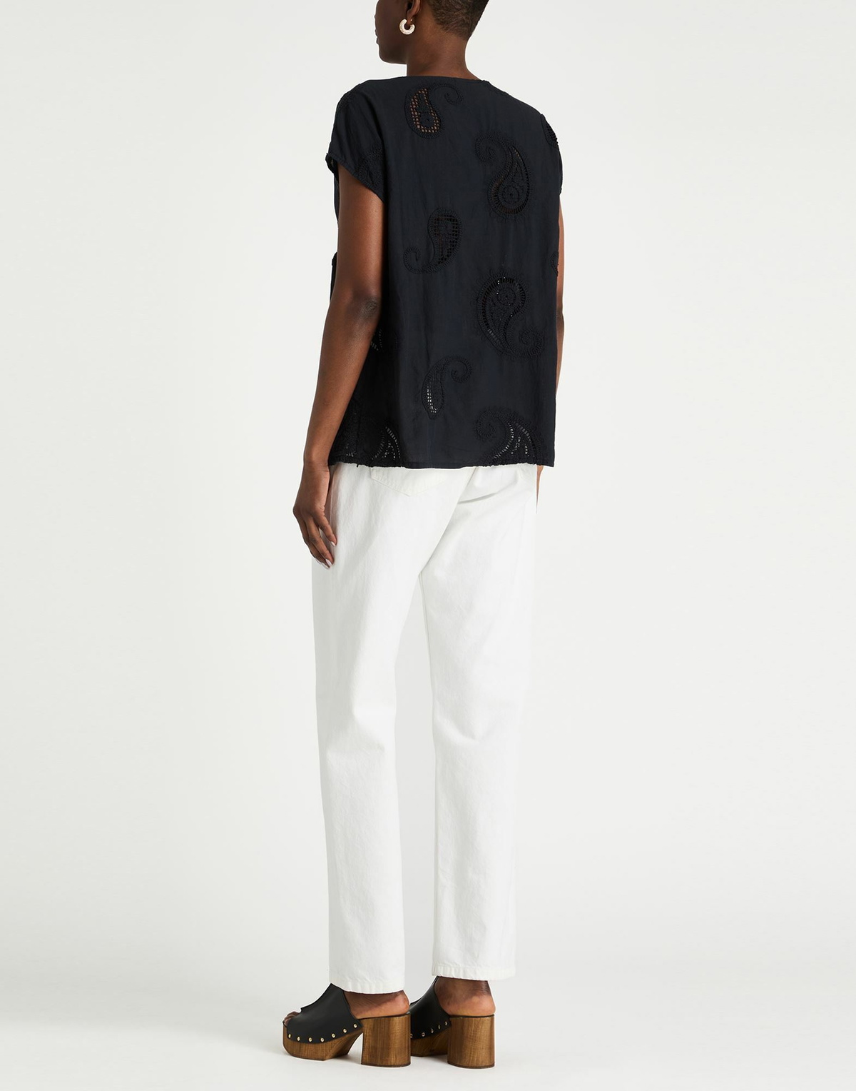 Alessia Santi Womens Top in Black