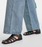 Loewe Campo leather sandals