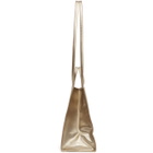 Telfar Gold Large Shopping Tote