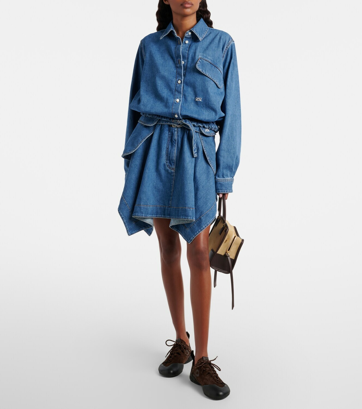 Loewe Double L denim shirt