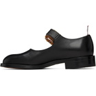 Thom Browne Black Single Strap Thom John Ballet Loafers
