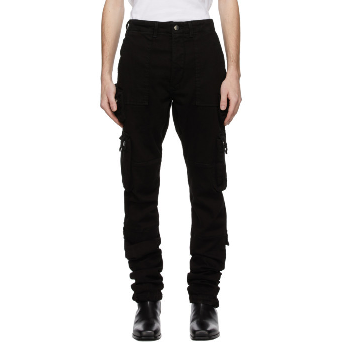 Photo: AMIRI Black Tactical Cargo Pants