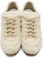 Maison Margiela Off-White Fleece Replica Low Sneakers