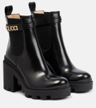 Gucci - Logo leather Chelsea boots