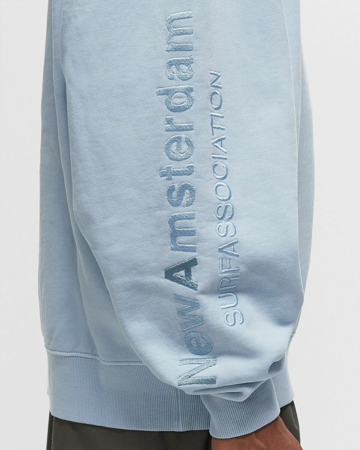 New Amsterdam Logo Crewneck Tonal/Skyway Crewneck Grey Sweatshirts