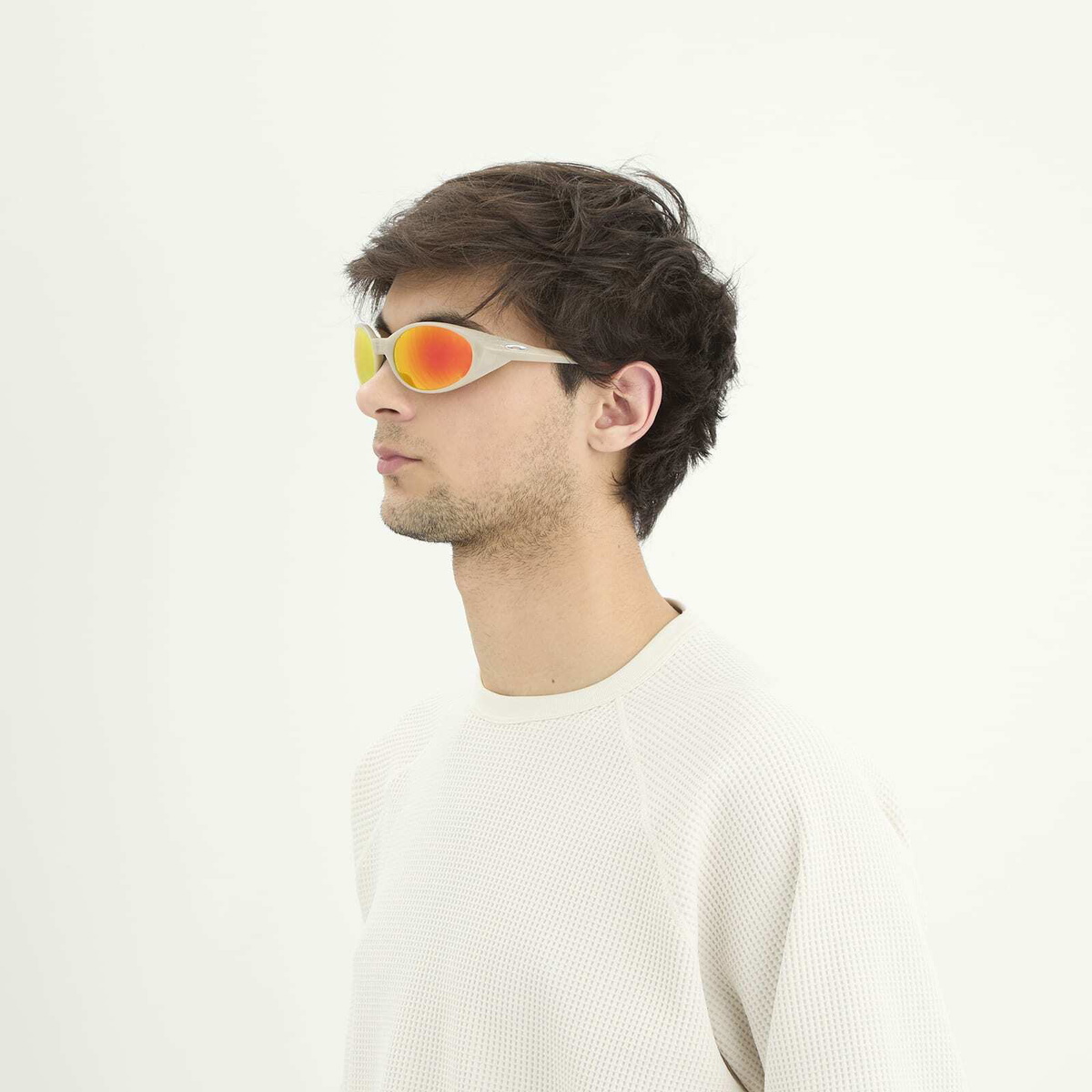 Oakley Eyejacket Redux Sunglasses in Sandstorm/Prizm Ruby Polar 
