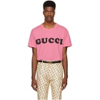 Gucci Pink Logo T-Shirt