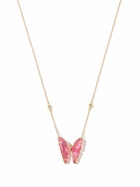 Jacquie Aiche 14K Yellow Gold Tourmaline Butterfly Necklace