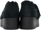 Clarks Originals Black Wallacraft Bee Derbys